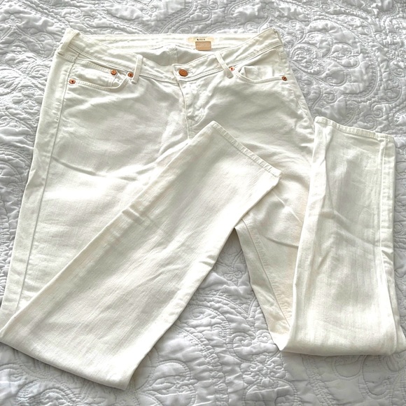 H&M Denim - H&M low rise white jeans